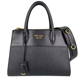 ★PRADA プラダ キャンバス×オーストリッチ 2WAY クロスボディ ボスト