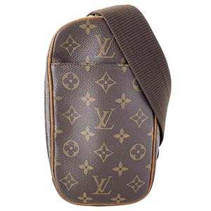 ルイ・ヴィトン モノグラム ポシェット ガンジュ ブラウン ボディバッグ