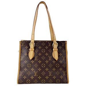 ルイ・ヴィトン モノグラム ポパンクール オ ブラウン トートバッグ