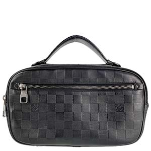 ルイ・ヴィトン ダミエ アンフィニ アンブレール ブラック ボディバッグ ショルダーバッグ