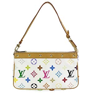 ルイ・ヴィトン モノグラム マルチカラー ポシェット アクセソワ―ル ブロン ポーチ