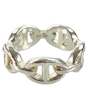 エルメス シェーヌ ダンクル アンシェネPM シルバー925 シルバー レディース リング