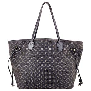 ルイ・ヴィトン モノグラム イディール ネヴァーフルMM フザン トートバッグ