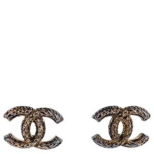 シャネル CCロゴ ゴールドメッキ ゴールド ピアス