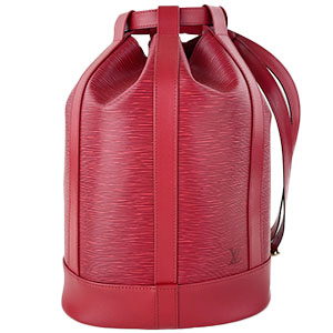 ルイ・ヴィトン エピ ランドネPM カスティリアンレッド ショルダーバッグ