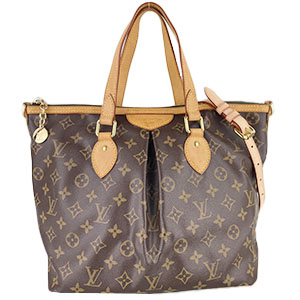 ルイ・ヴィトン モノグラム パレルモPM ブラウン トートバッグ