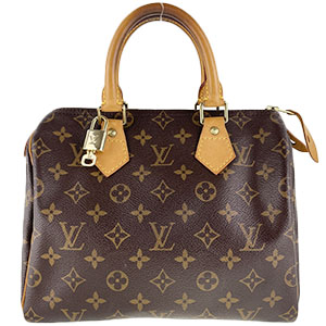 ルイ・ヴィトン モノグラム スピーディ25 ブラウン ハンドバッグ