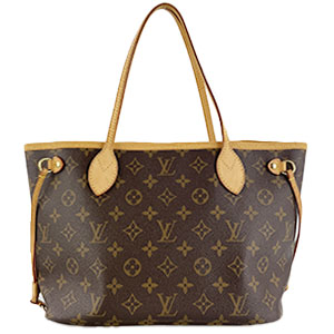 ルイ・ヴィトン モノグラム ネヴァーフルPM ブラウン トートバッグ