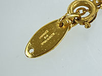小傷 CCロゴ 1982 ゴールド メッキ ネックレス