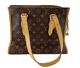 ルイ・ヴィトン モノグラム ポパンクール オ ブラウン トートバッグ M40007