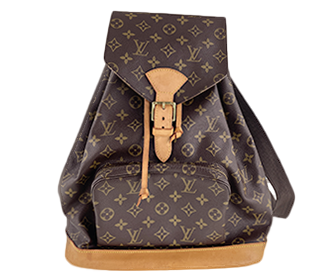 ルイ・ヴィトン モノグラム モンスリGM ブラウン リュック M51135