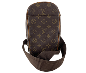 ルイ・ヴィトン モノグラム ポシェット ガンジュ ブラウン ボディバッグ M51870