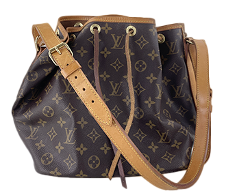 ルイ・ヴィトン モノグラム プチノエ ブラウン ショルダーバッグ M42226