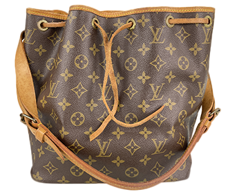 ルイ・ヴィトン モノグラム プチノエ ブラウン ショルダーバッグ  M42226