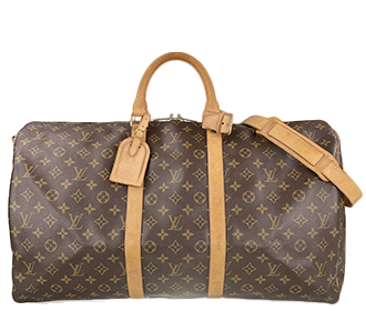 モノグラム キーポル バンドリエール55 ブラウン ボストンバッグ M41414