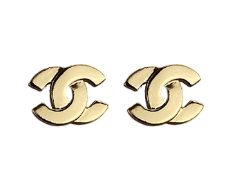 CCロゴ ゴールドメッキ ゴールド ピアス