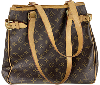 モノグラム バティニョール ヴェルティカル ブラウン トートバッグ M51153