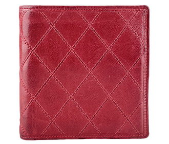 ビコローレ マトラッセ ラムスキン レッド 財布