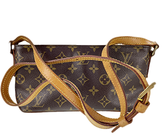 モノグラム トロター ブラウン ショルダーバッグ M51240