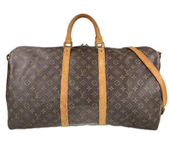 モノグラム キーポル バンドリエール55 ブラウン ボストンバッグ M41414