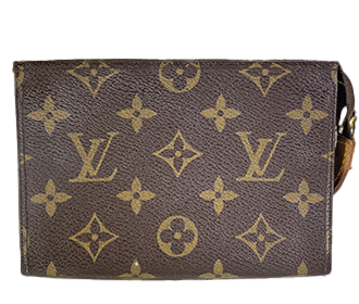 モノグラム ポッシュ トワレット15 ブラウン ポーチ M47546