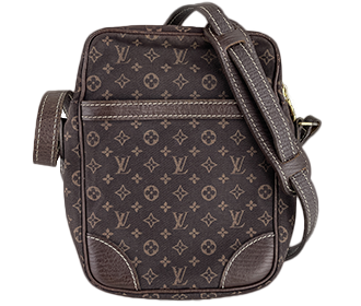 モノグラム ミニ ラン ダヌーブ ブラウン ショルダーバッグ M95228