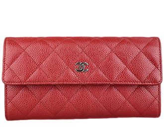 マトラッセ キャビアスキン レッド 財布 A50096