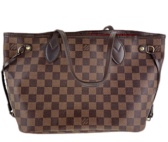 ダミエ エベヌ ネヴァーフルPM ブラウン トートバッグ N51109