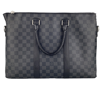 エノ LOUISVUITTON ダミエ ブリーフケース　ビジネスバッグ ダミエ グラフィット アントン ブリーフケース ブラック ビジネス