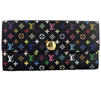 モノグラム マルチカラー ポルトフォイユ サラ ノワール 長財布 Ｍ93533