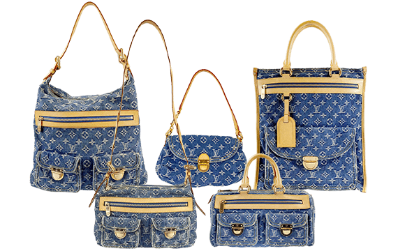 バッグLOUIS VUITTON モノグラム デニムトートバッグ - トートバッグ